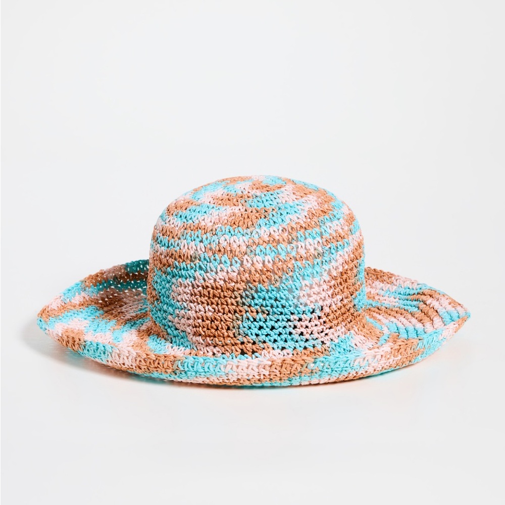 Lele Sadoughi Crochet Sun Hat